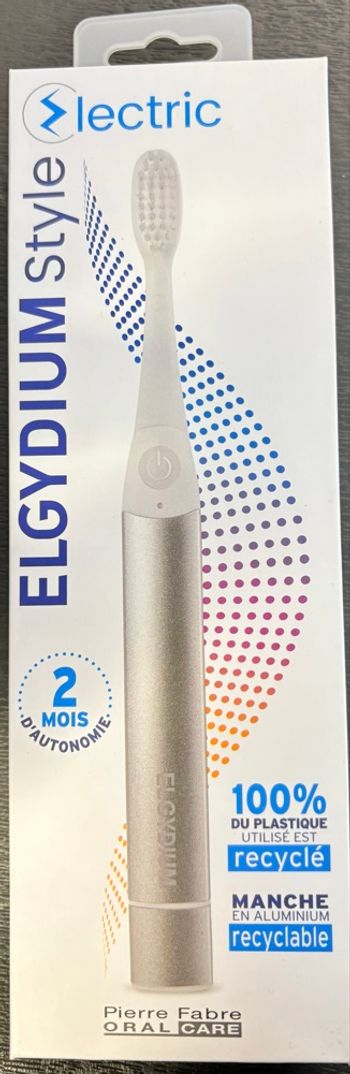 Brosse à dents électrique ELGYDIUM Style Electric - Neuve
