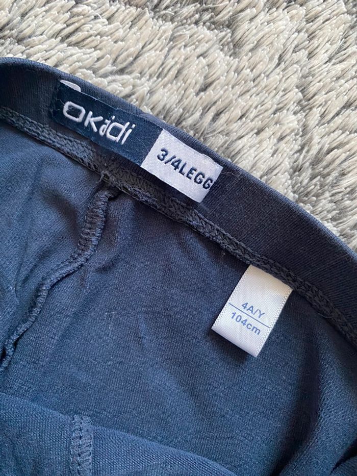 Legging 3/4 Okaidi - 4 ans - photo numéro 3