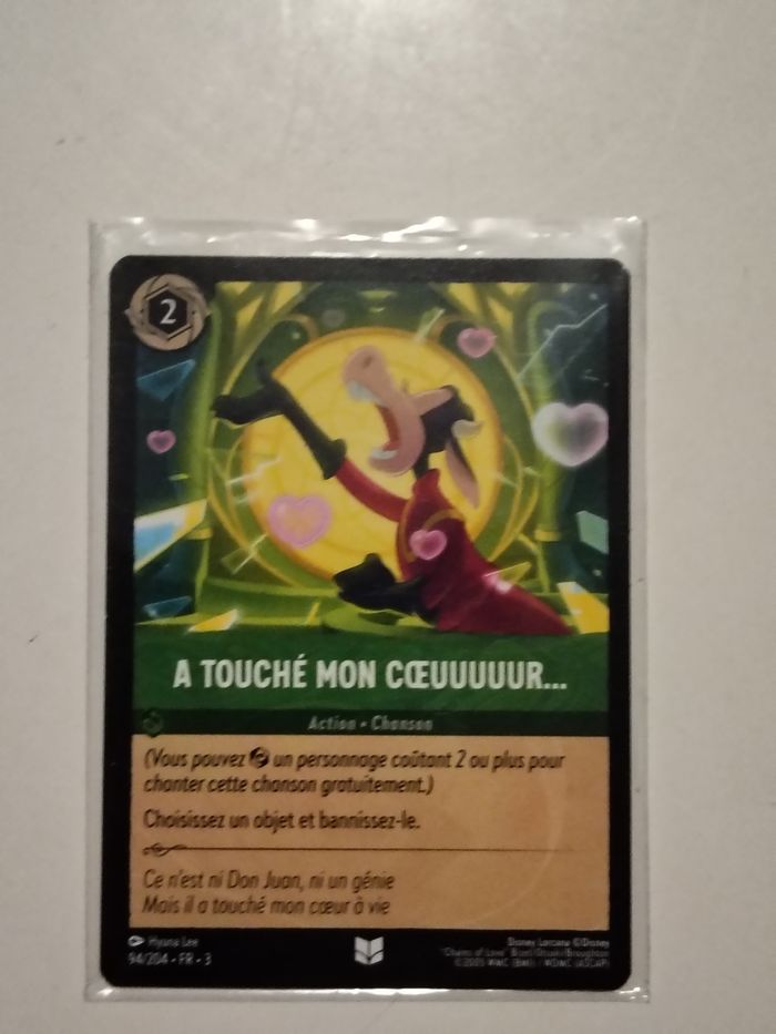 Carte a collectionner lorcana - photo numéro 2