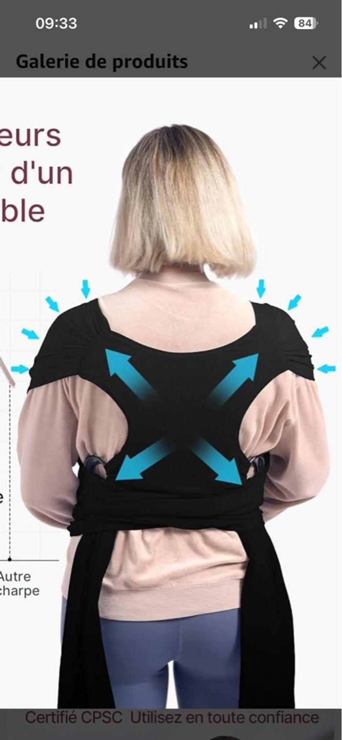 Écharpe de portage - photo numéro 2