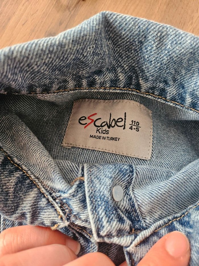 Veste en jean avec nounours - photo numéro 3