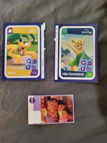 Cartes Disney jouons, rêvons Auchan 2024