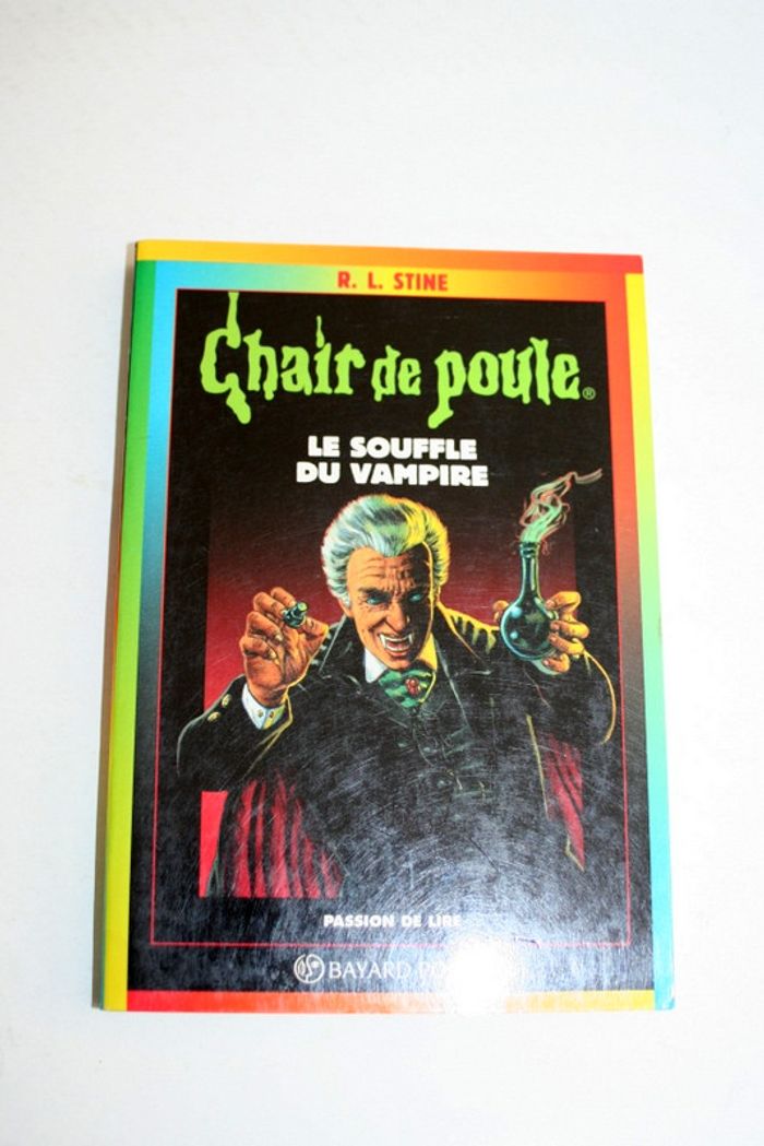 Chair de poule n°39 Le souffle du vampire de R.L.Stine, Bayard