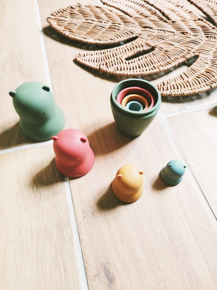 🐻Boîtes gigognes /poupées Russes oursons/ours en silicone marque Mercredi et Patati - photo numéro 2