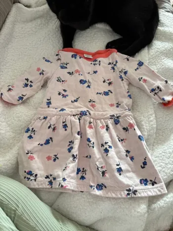 Jolie robe fleurie petit bateau 12 mois