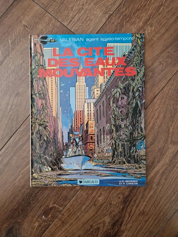 Bande dessinée La cité des eaux mouvantes