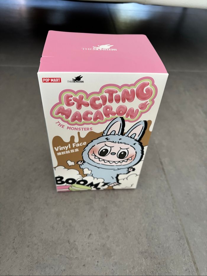 Labubu Pop Mart officiel Exciting Macaron Green Grape - photo numéro 4