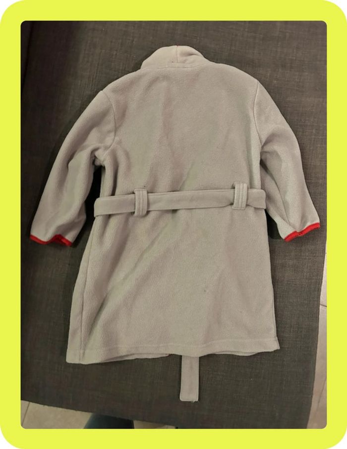 Peignoir enfant cars Disney, taille 2-3 ans, polaire - photo numéro 4
