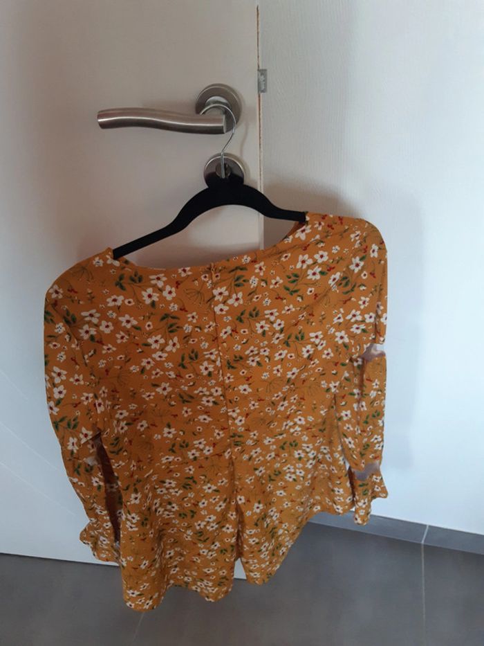 Blouse asymétrique fleurie - photo numéro 6