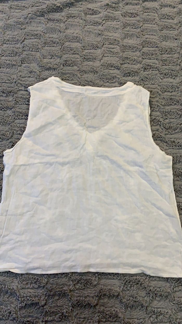 Haut blanc taille L - photo numéro 2