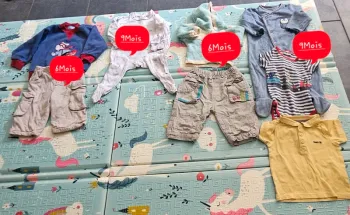 Gros Lot vêtements  (+ De 50 Articles) Bébé Garçon/Mixte + De 50 Articles