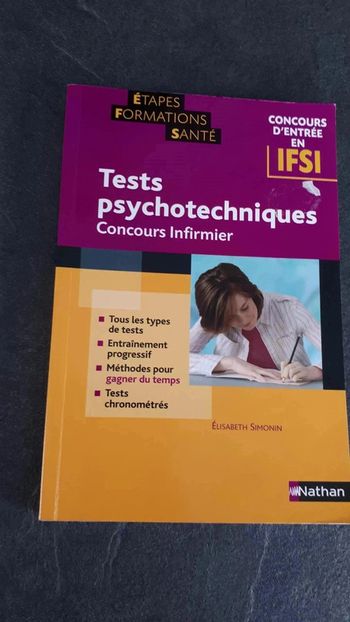 5 € Concours d'entrée en IFSI Tests psychotechniques. Concours Infirmier