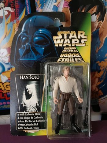 Kenner 1997 Star Wars Power of the Force: (Han Solo) with Green Backer (NIB)