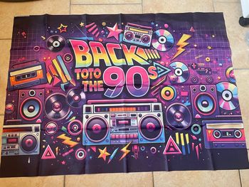 Décoration murale retro back to 90