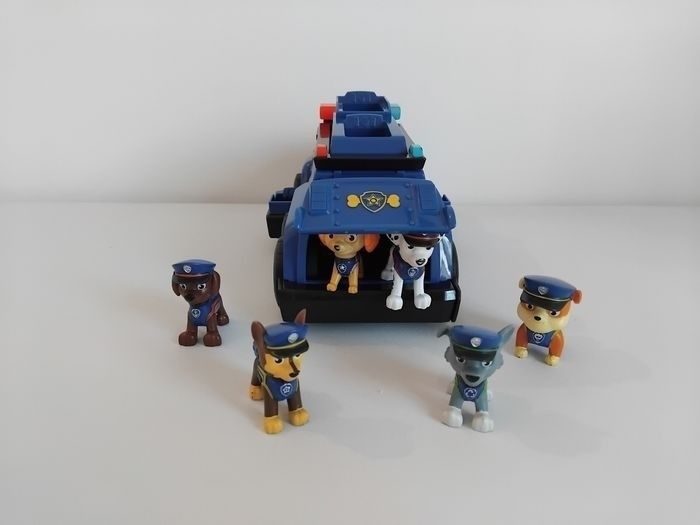 Pat Patrouille Voiture Police Chase Team Complète 👮‍♂️ - photo numéro 4