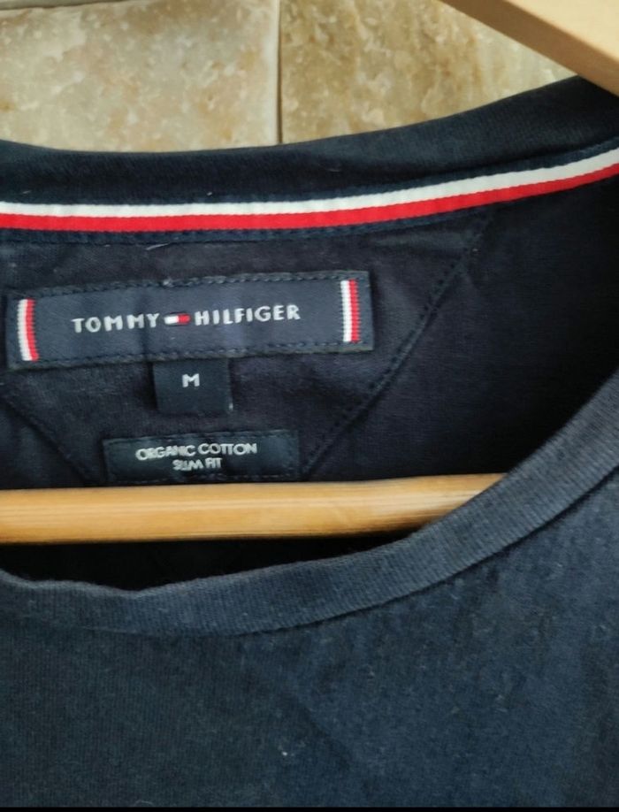 T-shirt Tommy Hilfiger bleu foncé - photo numéro 2