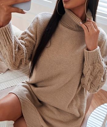 Robe pull torsade