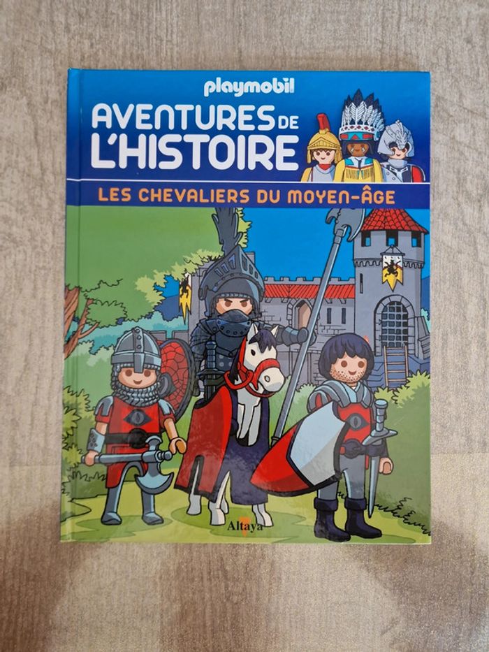 Livre Playmobil Aventures de l'histoire