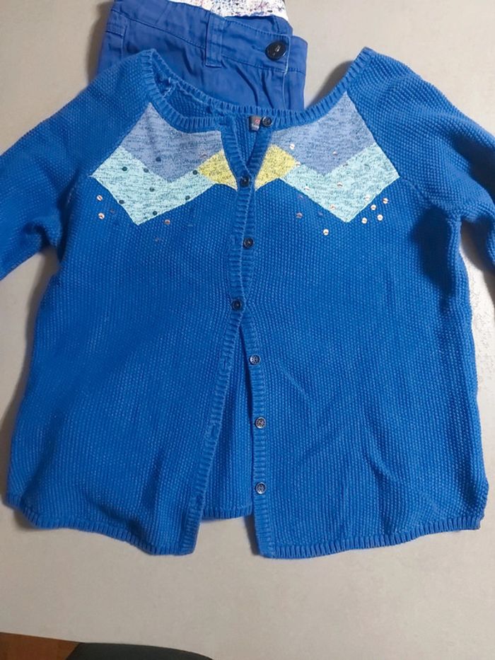 Ensemble Catimini pantalon et gilet 14 ans - photo numéro 7