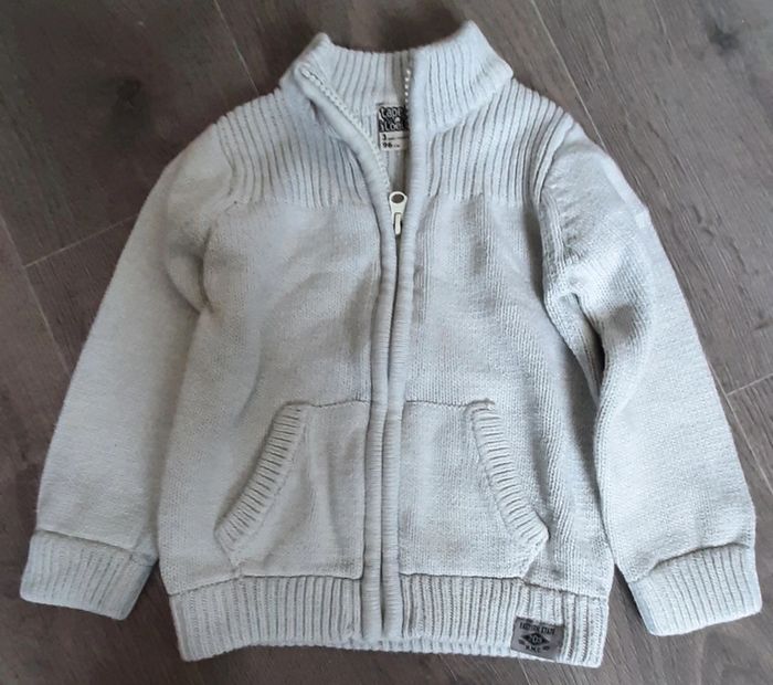 Gilet zippé tape à l'œil 3ans