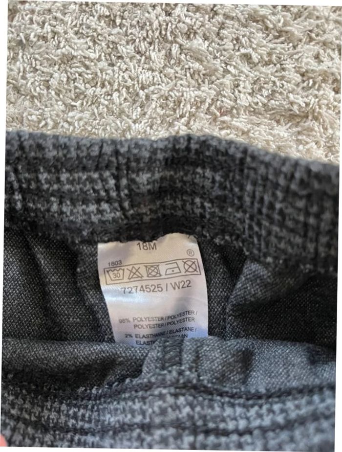 Ensemble teeshirt manches longues et pantalon assorti taille 18 mois - photo numéro 7