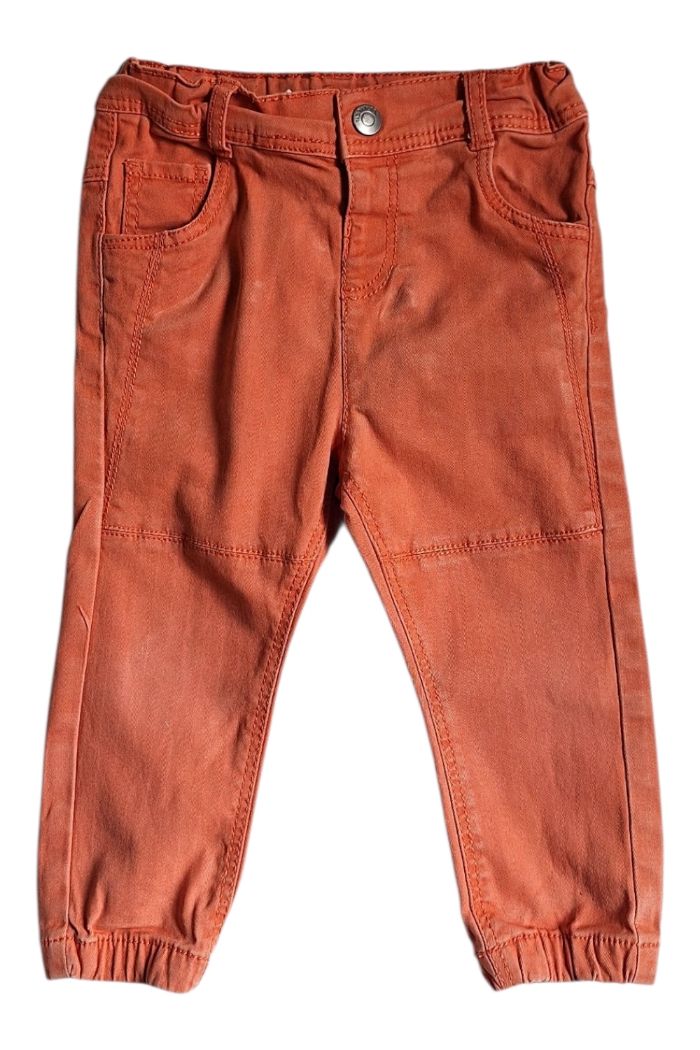 👖 Pantalon Tape à l’Œil – 18 mois 🤎 - photo numéro 2