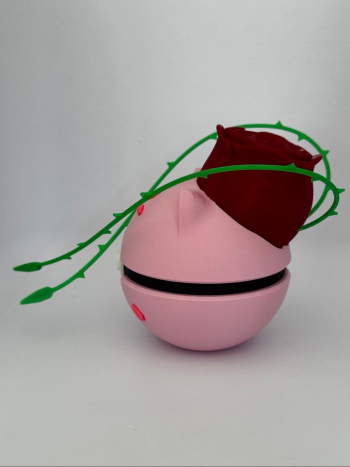 Pokeball bulbizard rose - photo numéro 4