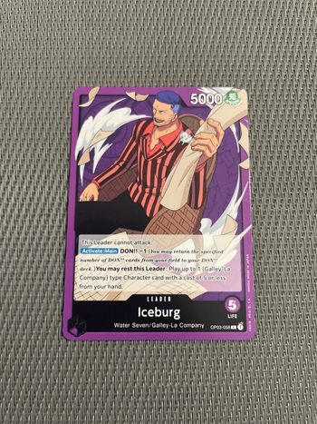 Carte One Piece Iceburg OP03-058 L Pillars of Strength