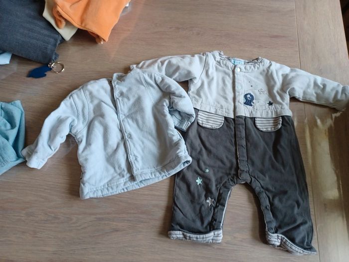 Lot combinaison et gilet 3 mois