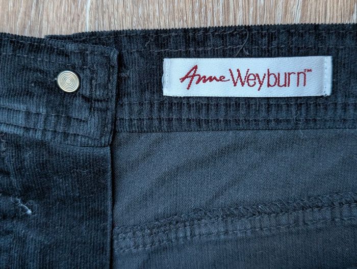 Jupe courte noire taille 46 Anne weyburn - photo numéro 3