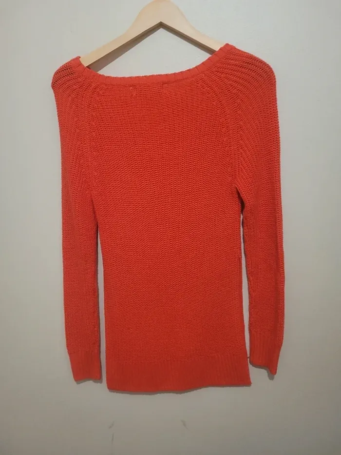 Pull H&M orange taille XS - photo numéro 2