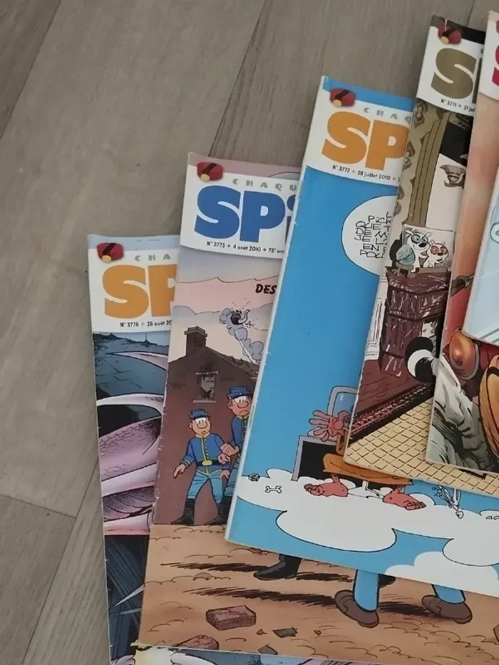 Lot de 12 magazines SPIROU année 2010 L004 - photo numéro 9