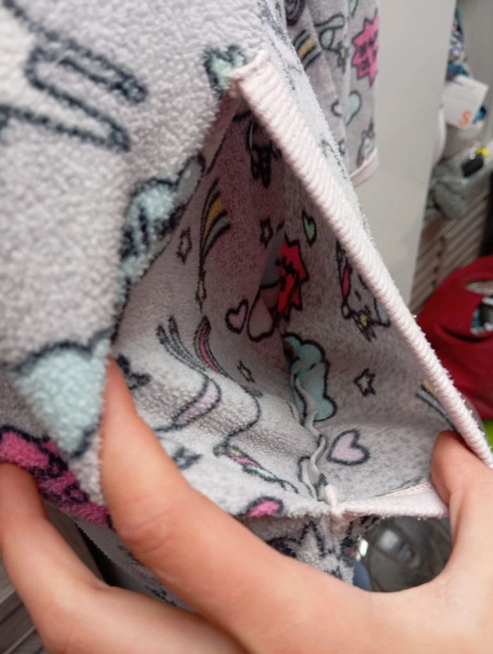 Pyjama 1 pièce gris motif licorne Love to Lounge taille 42/44 - photo numéro 10