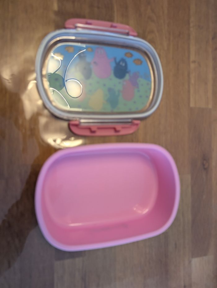 Boite à goûter Barbapapa environ 18*12*6 cm - photo numéro 6