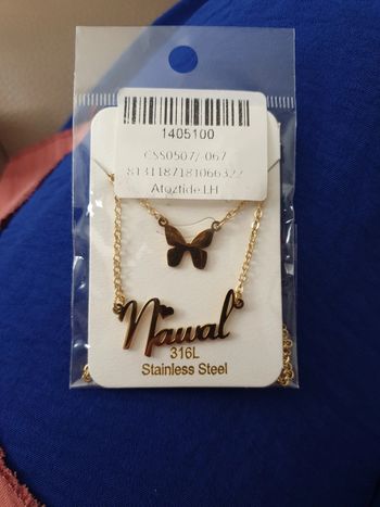 Collier Nawal acier inoxydable