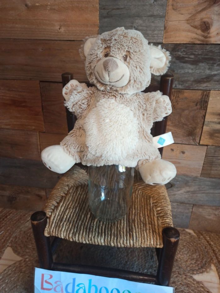 peluche marionnette ours tex tbe - photo numéro 2