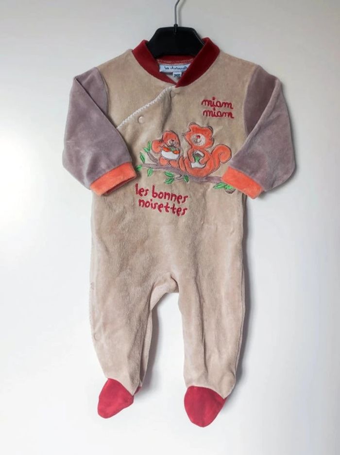 Pyjama genouillère écureuil