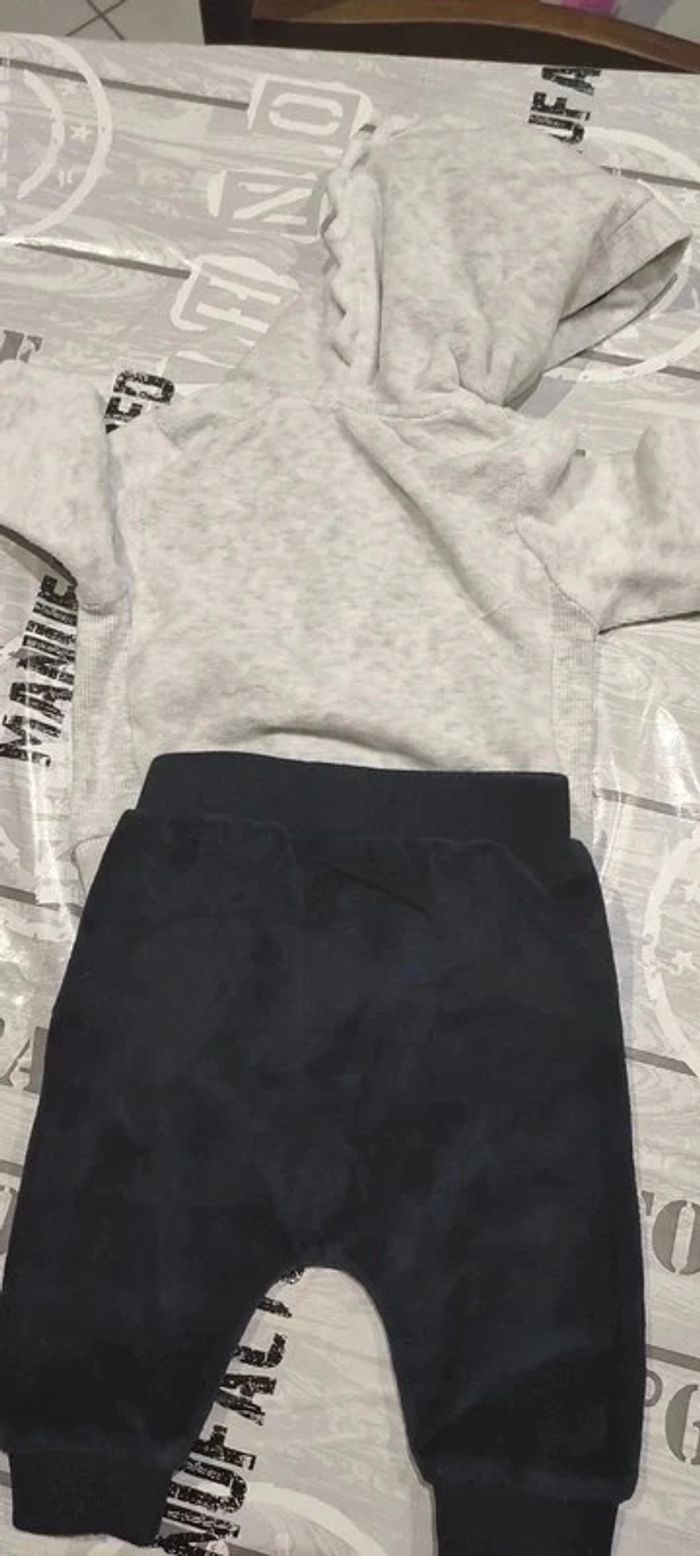 Ensemble pantalon et veste capuche 🐲 Kiabi 3 mois - photo numéro 4