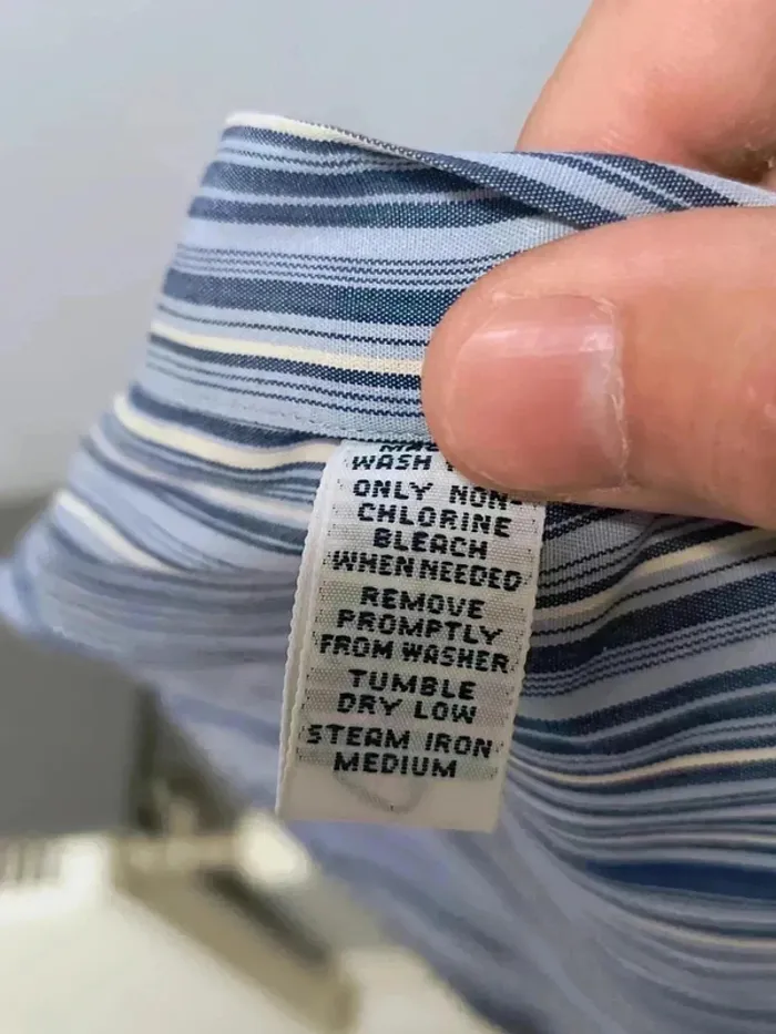 Chemise Ralph Lauren rayée vintage – coupe large, look Y2K - photo numéro 7