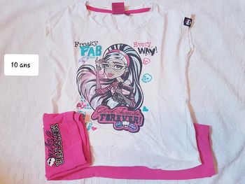 Pyjama monster high 10 ans