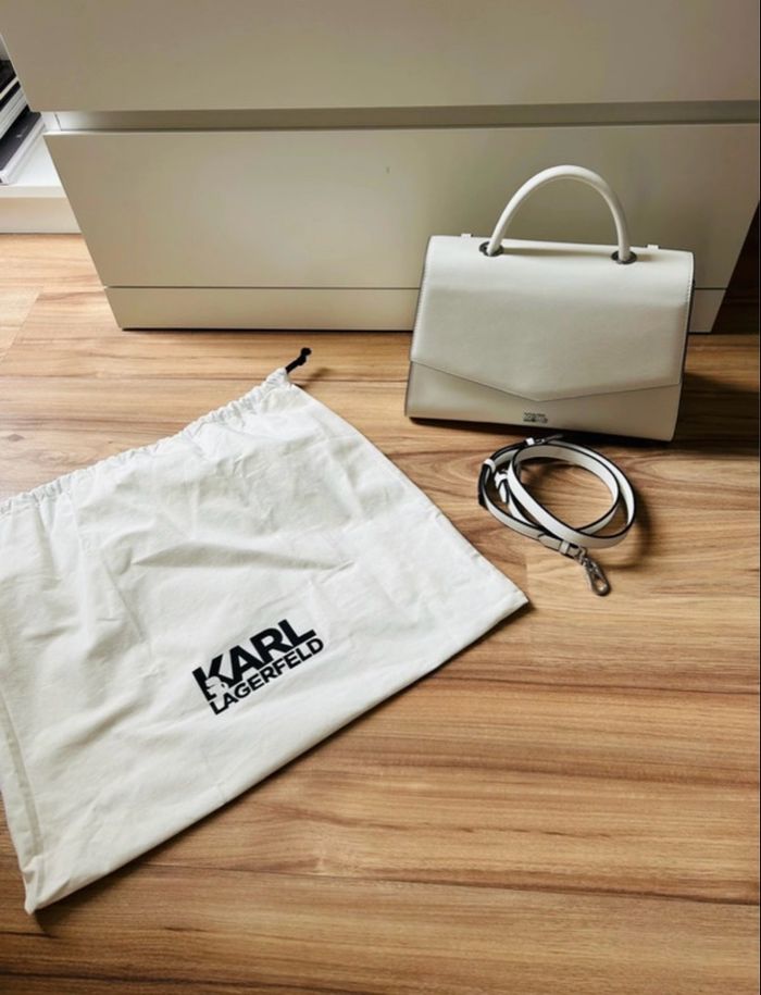 Sac à main blanc Karl Lagerfeld + Todbag - photo numéro 1