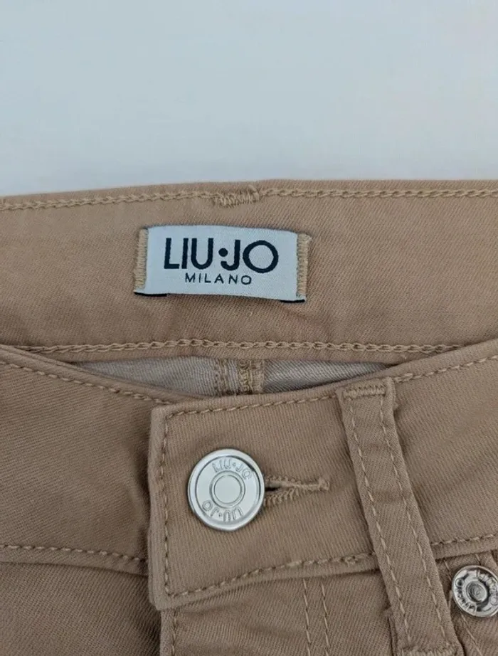Jean d'été beige - Liu Jo - taille XS - photo numéro 4