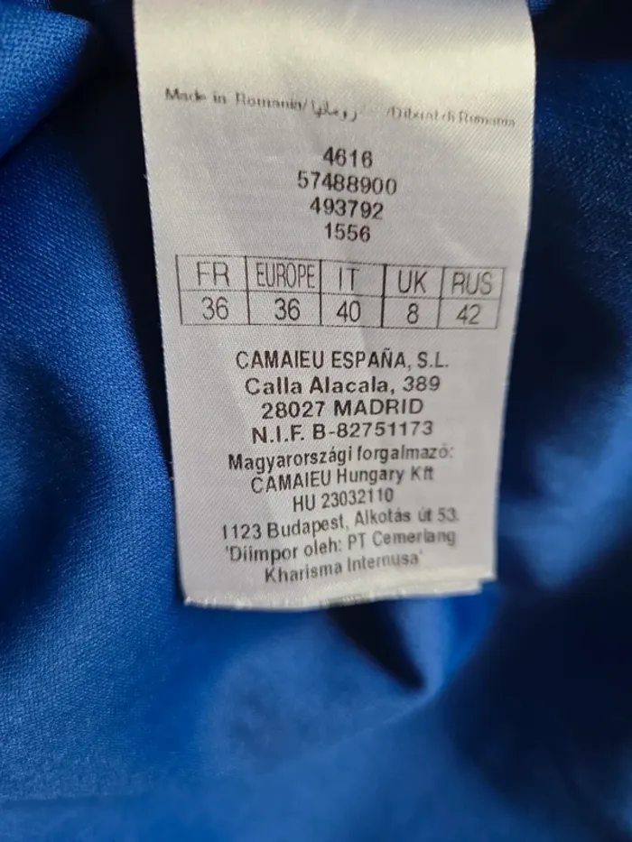 Robe doublé de chez Camaïeu en taille 36 - photo numéro 6