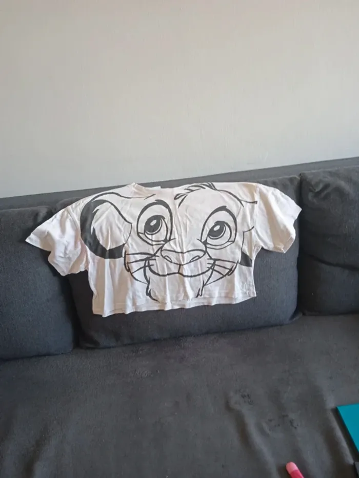 Lot t shirt crop top - photo numéro 8