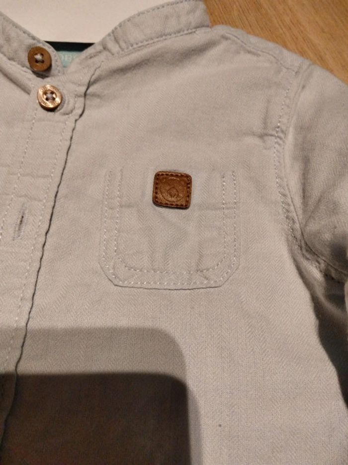 Chemise col tunisien 6 mois - photo numéro 2
