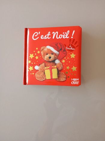 Livre à toucher 12 mois