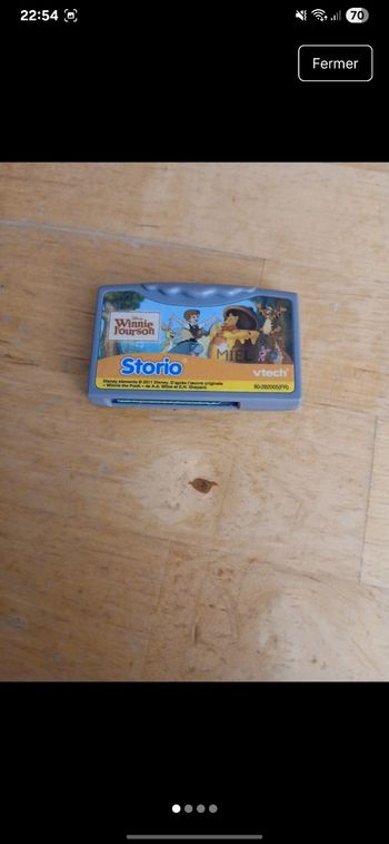 Jeu storio winnie l'ourson