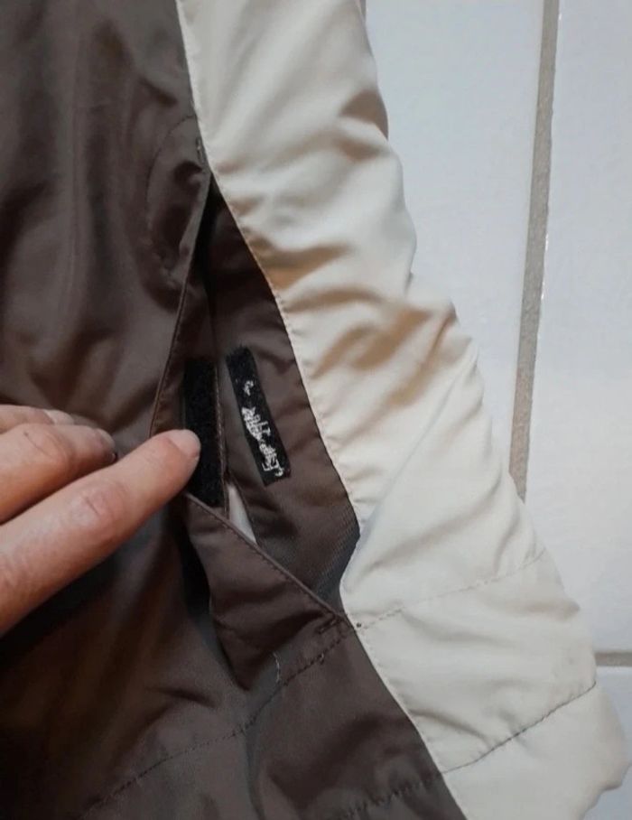 Veste sans manches femme brune et beige Geologic - photo numéro 10