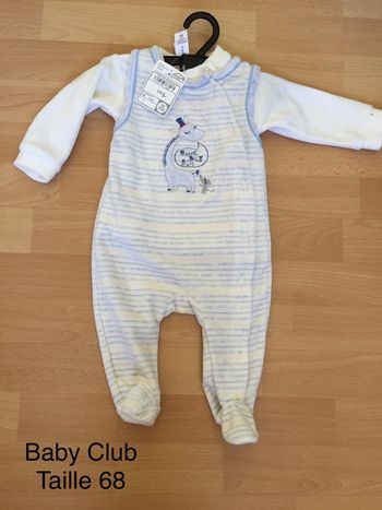 Ensemble garçon Baby Club Taille 68