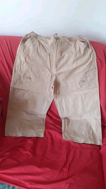 Pantalon beige homme